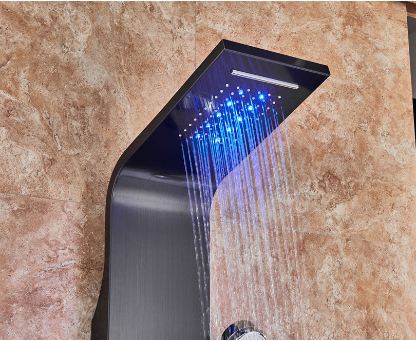 Chuveiro Acqua Modern com Luz Led e Sistema Spa Massagem