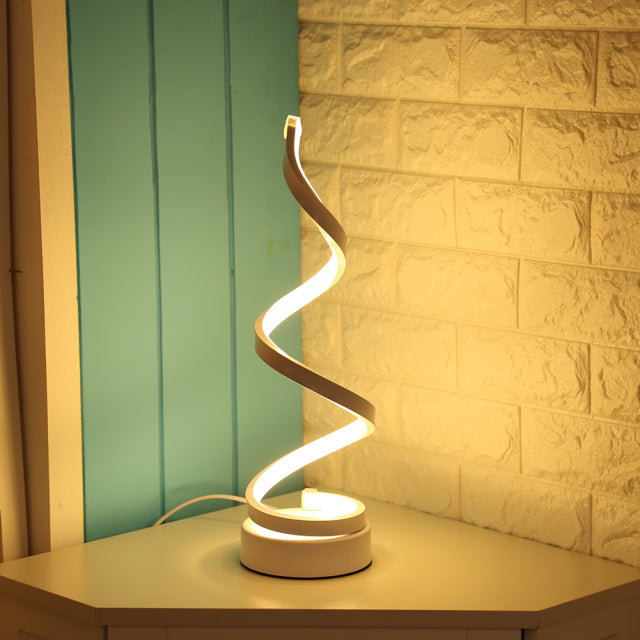 Luminaria Luz Espiral Led