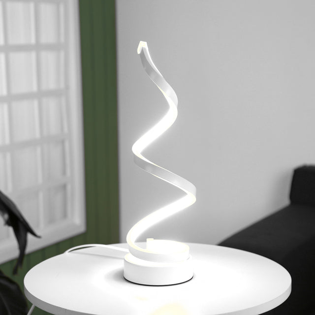 Luminaria Luz Espiral Led