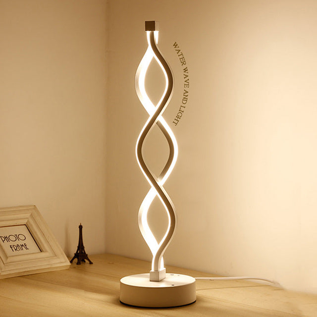 Luminaria Luz Espiral Led