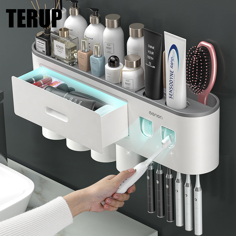 Dispensador de Creme Dental Multifuncional Terup