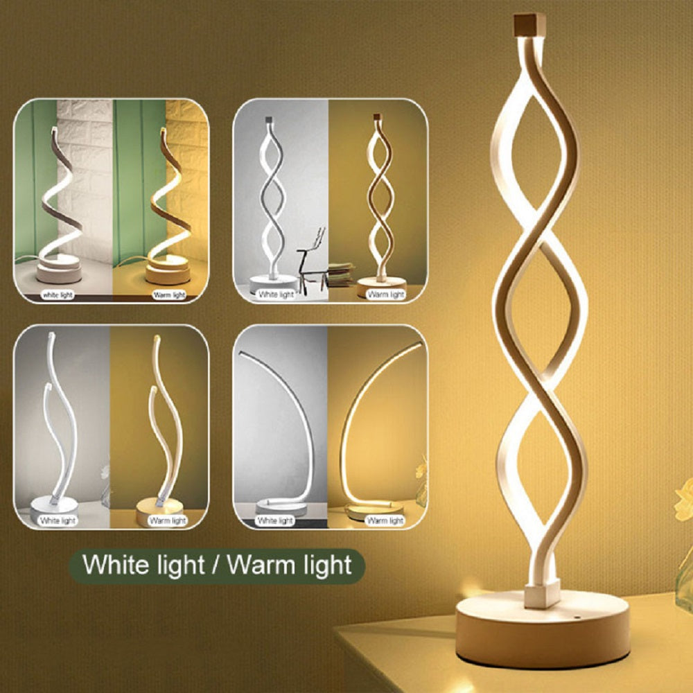 Luminaria Luz Espiral Led